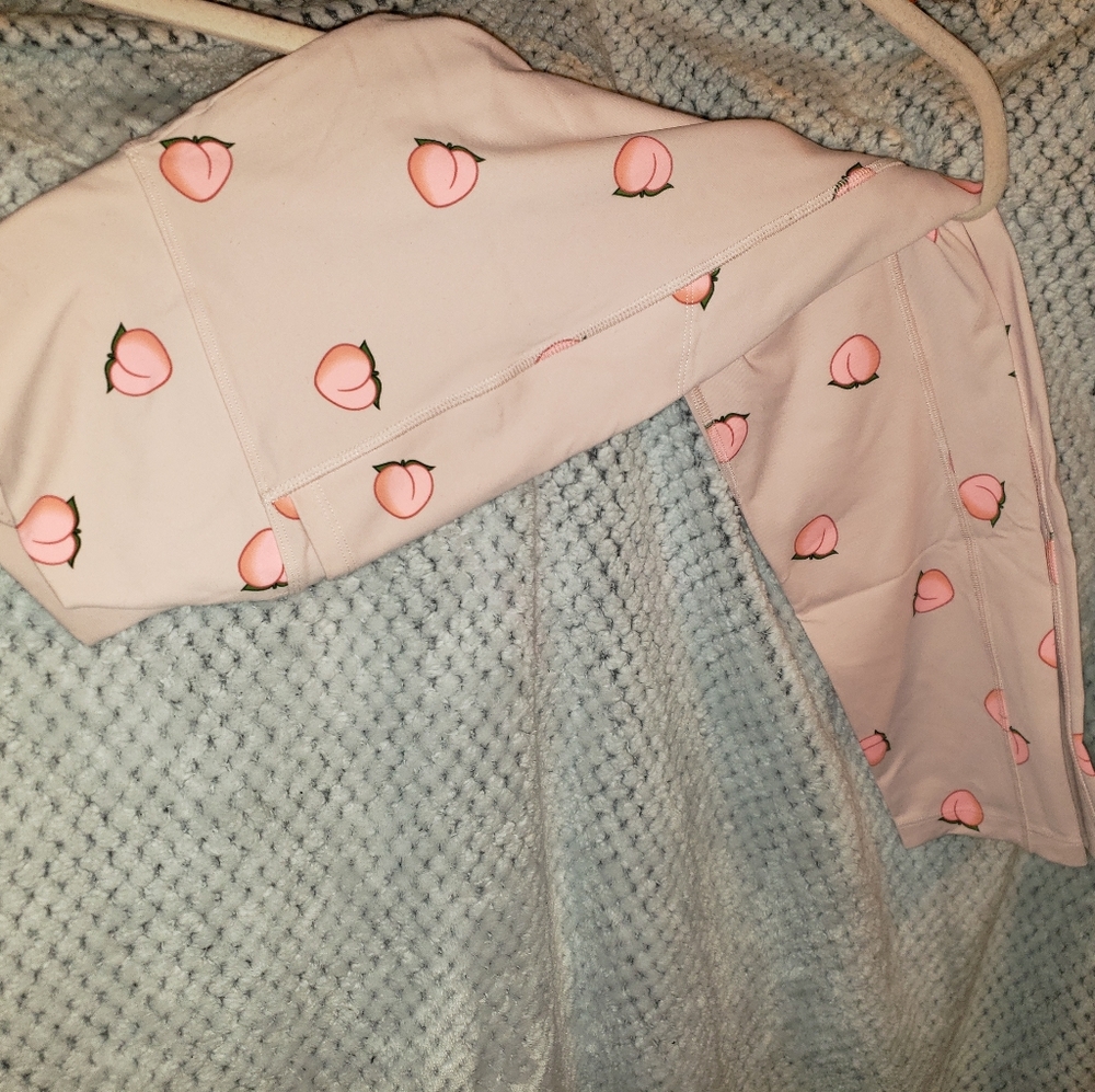 PINK peach ultimate leggings